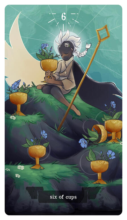 6 of Cups by @chaoscryptid